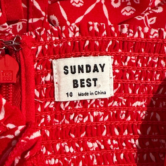 SUNDAY BEST x Aritzia Flirt Ruffle Mini Dress - Picture 10 of 12